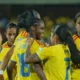 Linda Caicedo celebra gol con la Selección Colombia femenina -